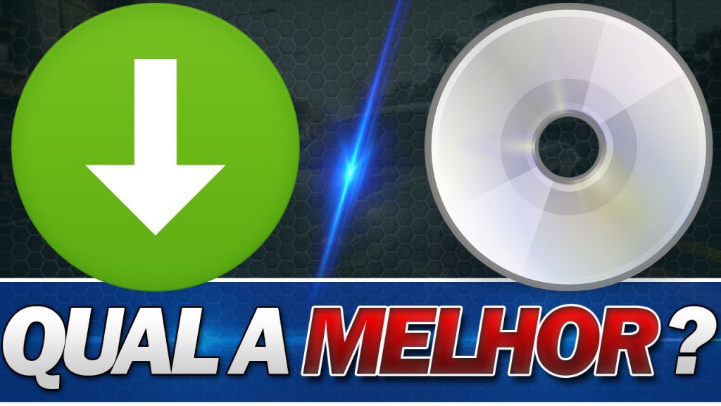 Mídia física ou digital, o duelo. (Imagem: Reprodução/Youtube/Central Plays)