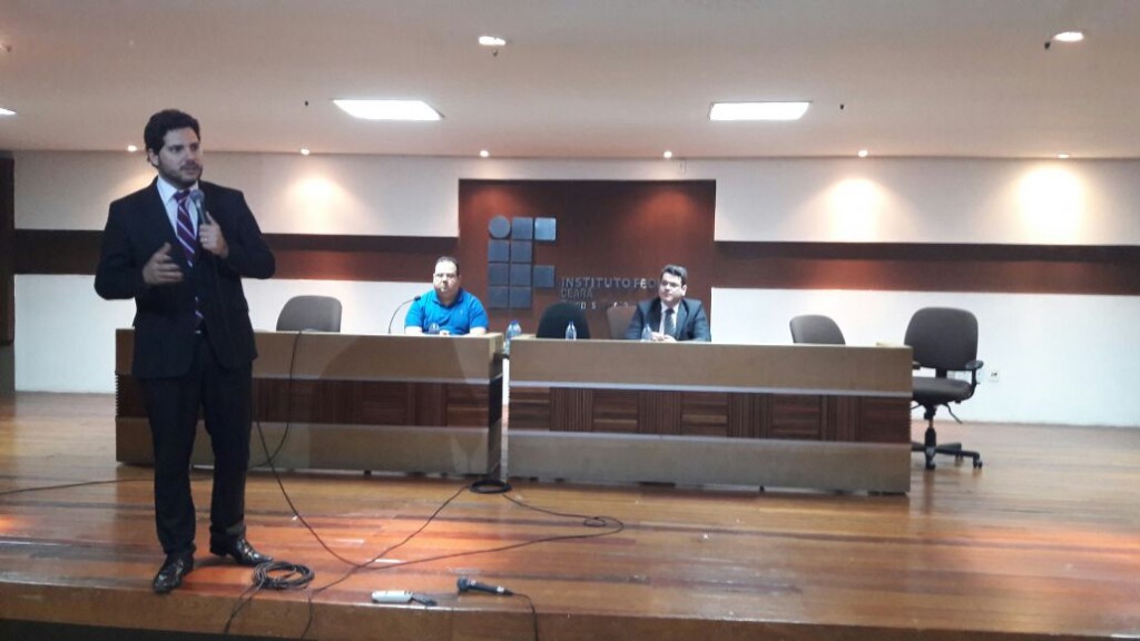 André Peixoto no Ideias em Jogo 12 (Foto: UCEG)