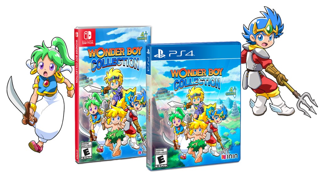 Comemore  35° aniversário de Wonder Boy com um pacote especial: Wonder Boy Collection é anunciado para o Nintendo Switch.