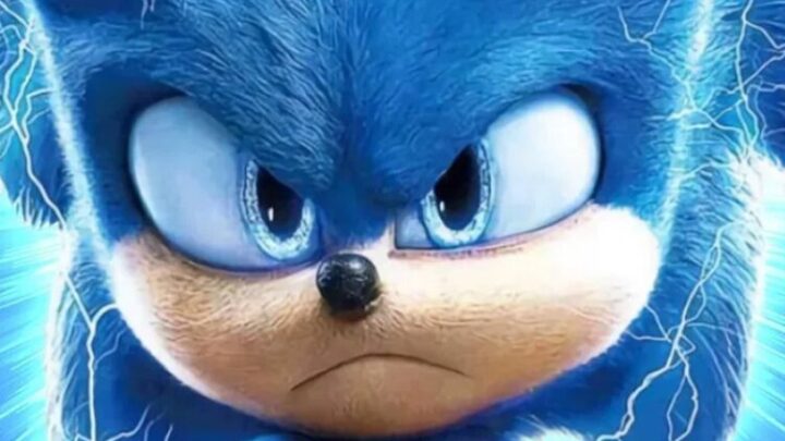 Cartazes individuais de “Sonic 2” apresentam personagens.