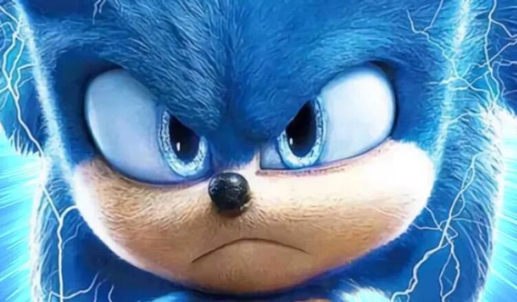 Cartazes individuais de “Sonic 2” apresentam personagens.