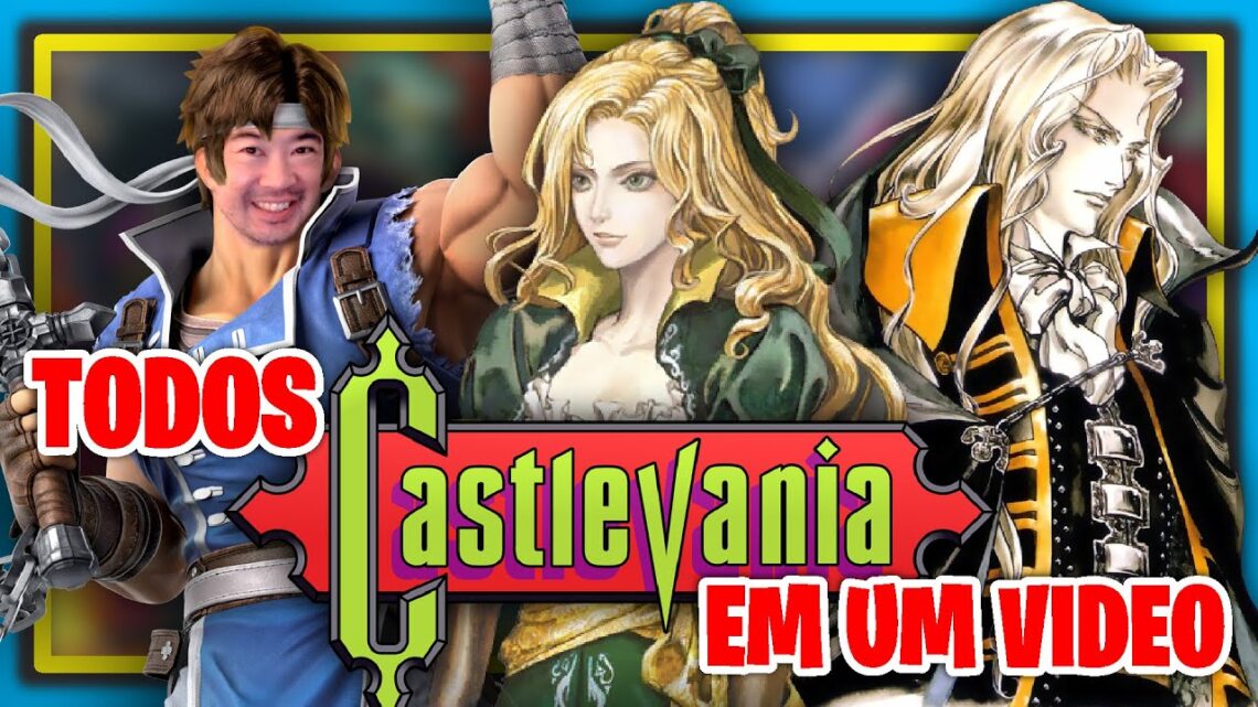 Como Foi Feito TODOS os Jogos da Série CASTLEVANIA, e toda sua História