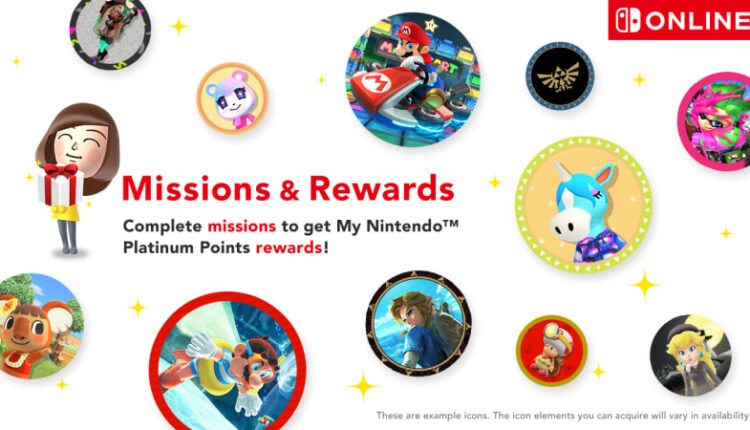 Nintendo Switch Online está dando recompensas e promovendo missões.