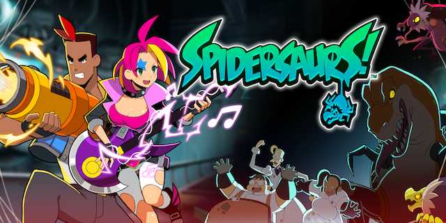 Spidersaurs, o Run-and-gun Shooter 2D da WayForward original de Apple Arcade, está chagando ao Nintendo Switch.