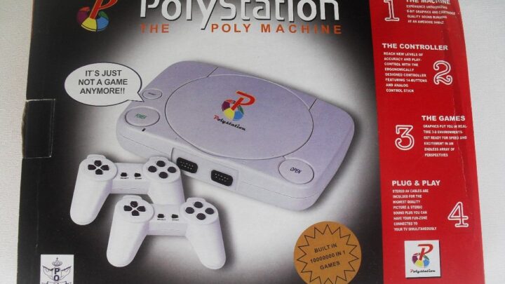 Conheça o videogame PolyStation que decepcionou muita criança.