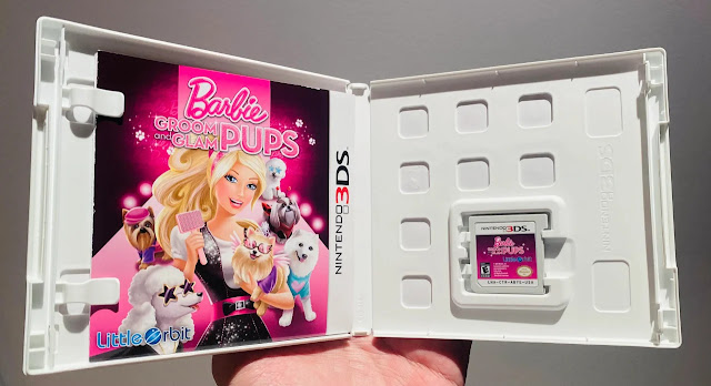 Colecionador brasileiro compra cópia física de Barbie Groom and Glam Pups (3DS) por US$ 1.600,00.