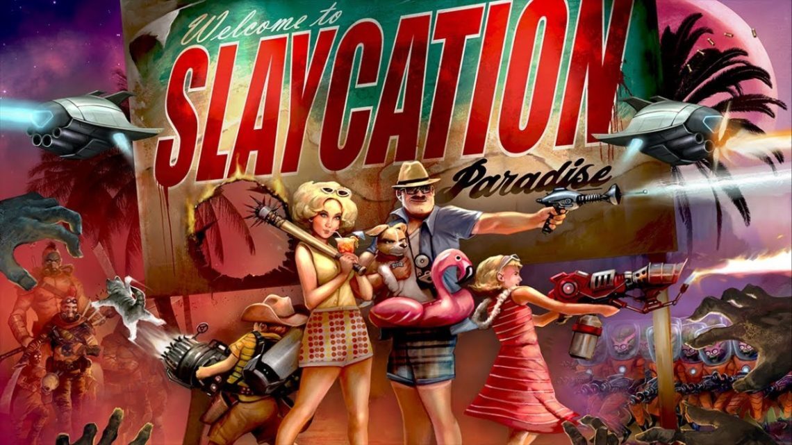 Merge Games anuncia o Twin-stick shooter/Tower Defense Slaycation Paradise para Nintendo Switch, PlayStation 5, PlayStation 4, Xbos Series, Xbox One, e PC.