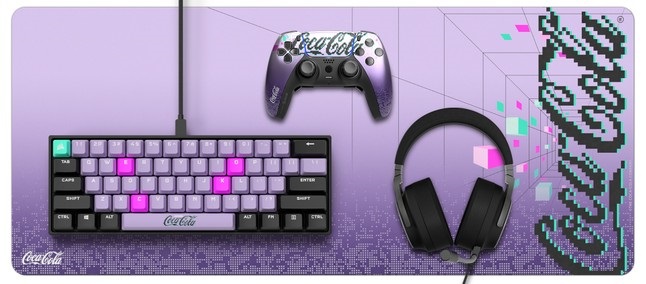 SCUF anuncia parceria com a Coca-Cola para lançar juntos gamer customizados.