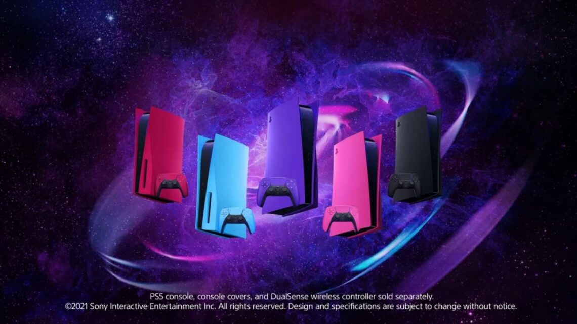 Tampas do PlayStation 5 chegam em breve ao Brasil, diz Sony.