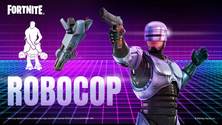 RoboCop comemora sua chegada em Fortnite com este vídeo oficial.