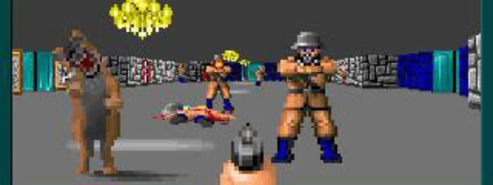 Devs de Wolfenstein 3D explicam por que trocaram cães por ratos no SNES.