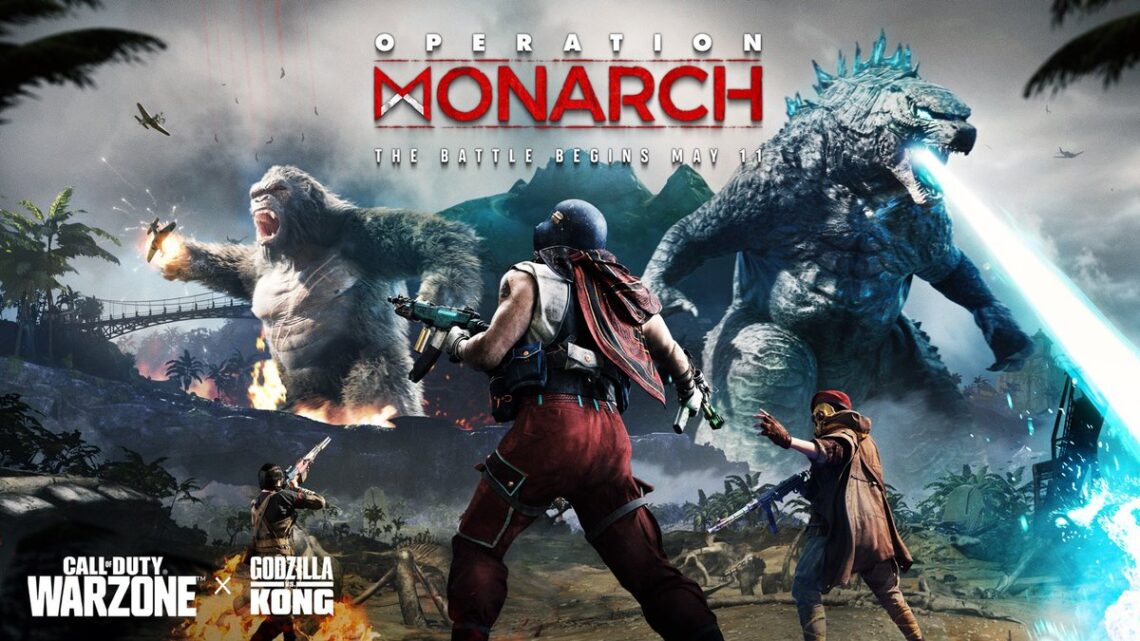 King Kong e Godzilla invadem Call of Duty: Warzone .