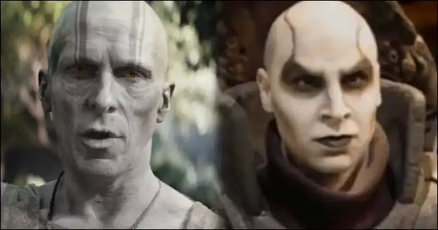 O vilão que aparece no novo trailer de Thor: Love and Thunder com certeza se parece muito com Quan Chi de Mortal Kombat 4.