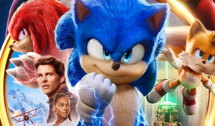 Sonic 2 é o filme de videogame de maior bilheteria nos EUA.