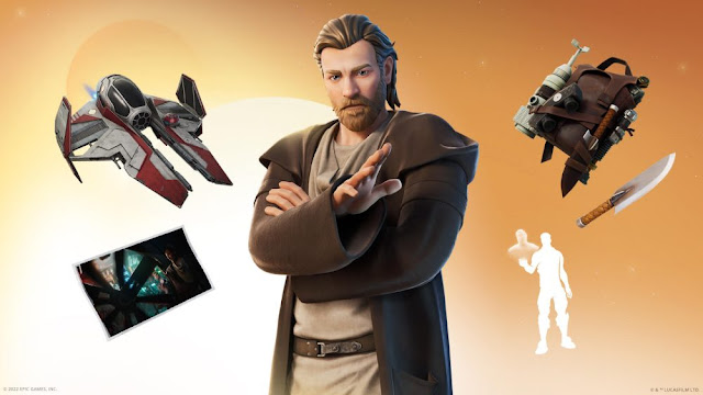 Fortnite anuncia skin, itens e campeonato do Obi-Wan Kenobi Fortnite anuncia skin, itens e campeonato do Obi-Wan Kenobi.