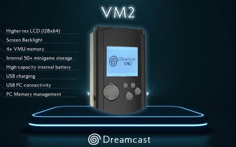 Novo VMU para Dreamcast é anunciado e chegará em breve.