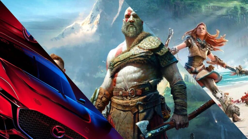 PlayStation confirma séries de Horizon, God of War e Gran Turismo.