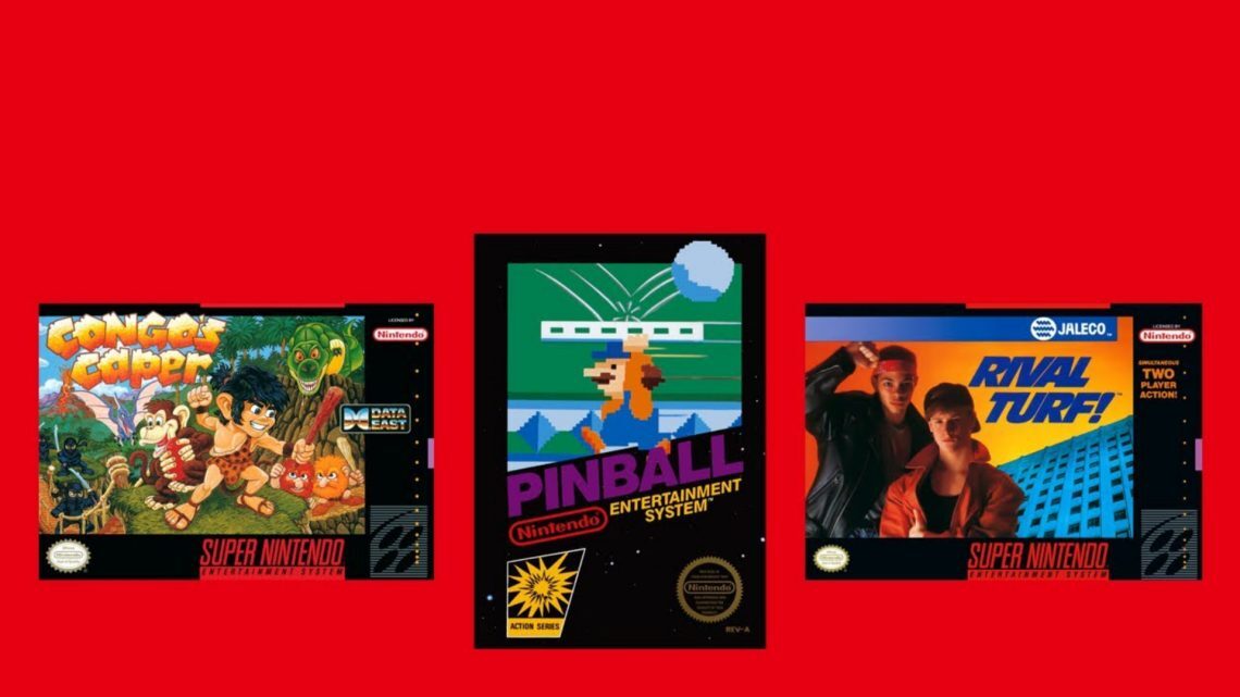 Rival Turf!, Congo’s Caper, Pinball, e Umihara Kawase são adicionados ao catálogo NES & SNES: Nintendo Switch Online .