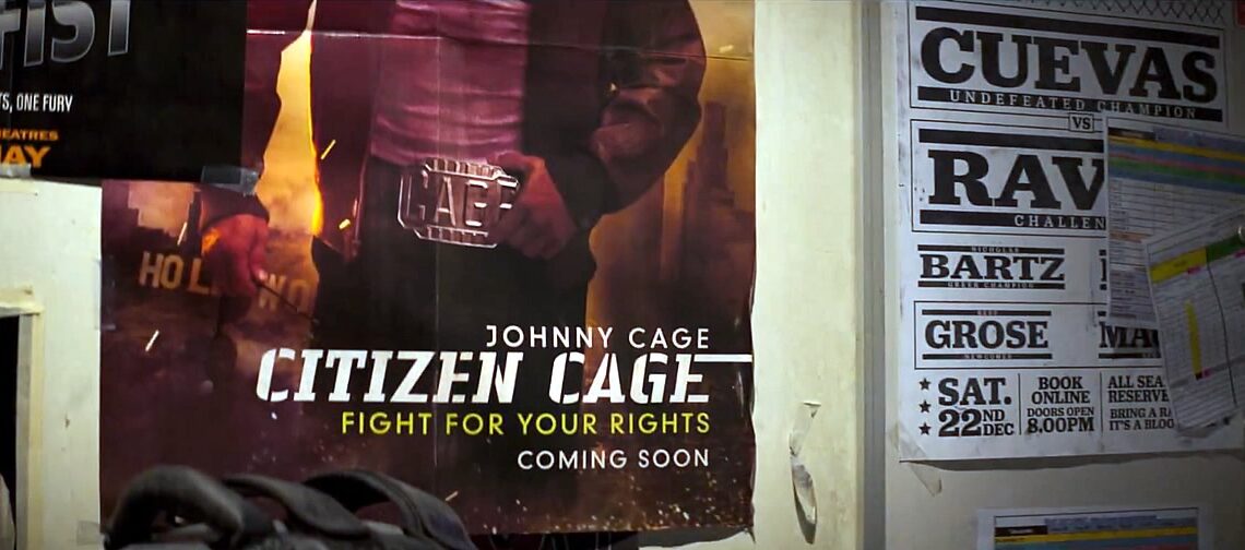 Filme Mortal Kombat 2 passará com Johnny Cage .