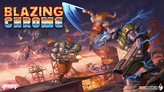 Blazing Chrome chega finalmente à eShop brasileira do Nintendo Switch.