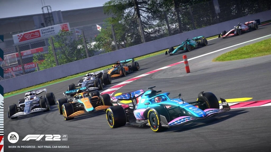 EA apresenta os novos recursos de F1 22.