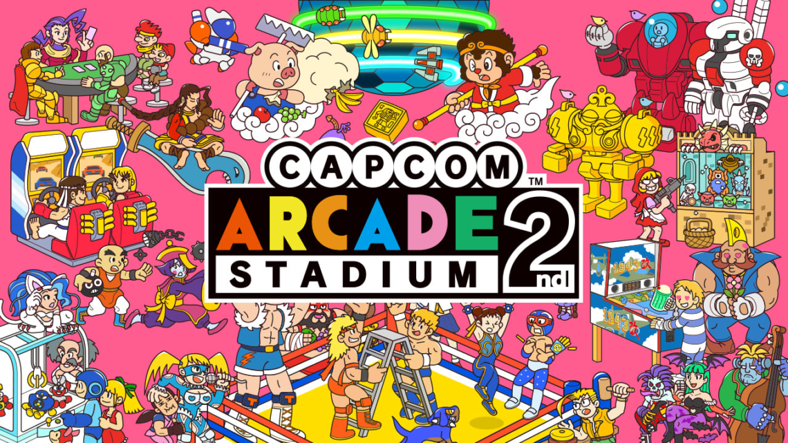 Capcom Arcade 2nd Stadium revela lista de jogos clássicos e data de lançamento.