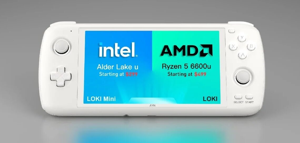 AYN anuncia portátil LOKI: ele terá versões com CPU Intel e AMD com preços a partir de US$ 299.