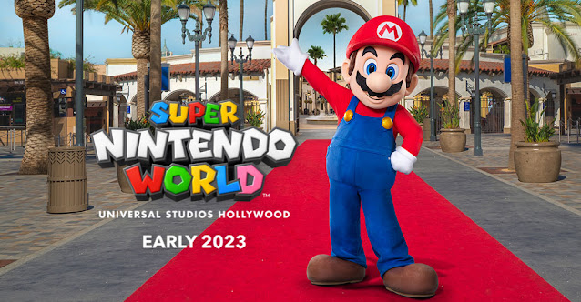 Super Nintendo World ganha janela de abertura no Universal Studios Hollywood.