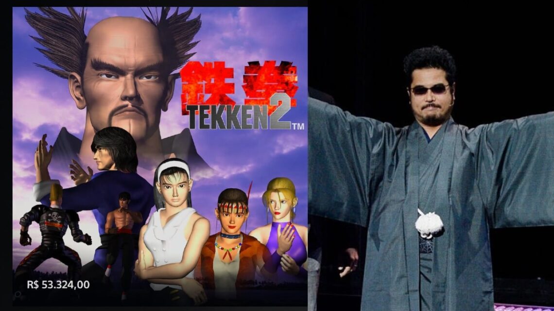 Tekken 2 aparece por US$ 10 mil na PSN e Harada tira um sarro.