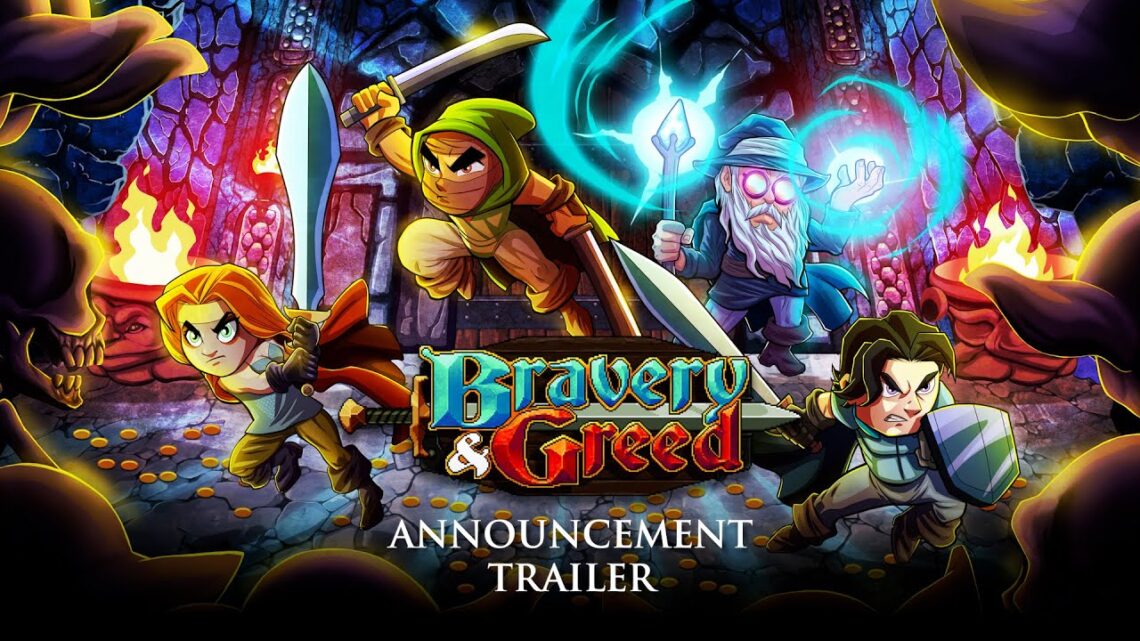 Bravery & Greed, jogo que mistura beat’em up com dungeon brawler, é anunciado para Nintendo Switch.