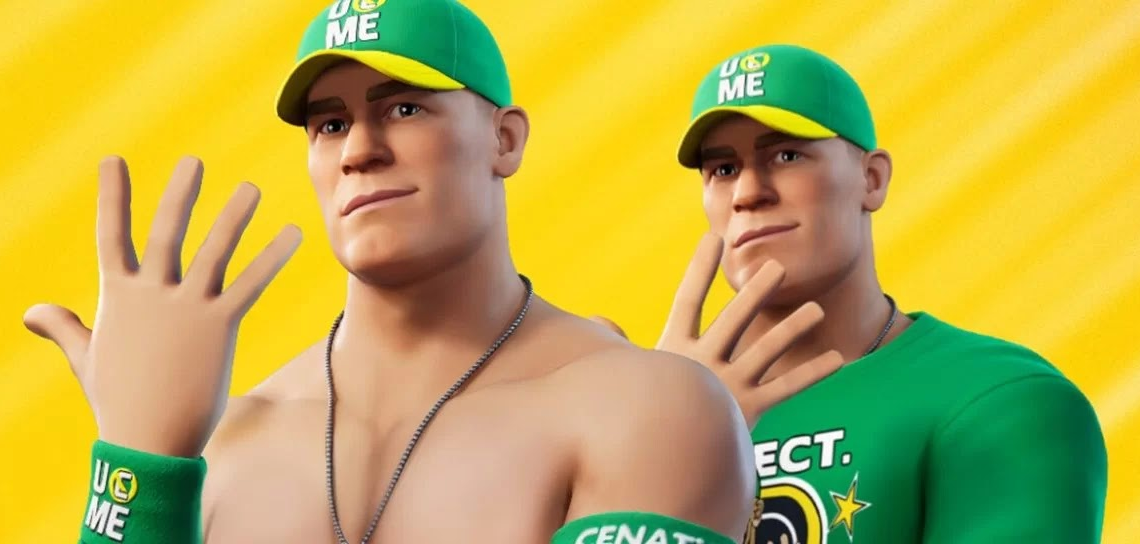 John Cena está chegando no Fortnite.