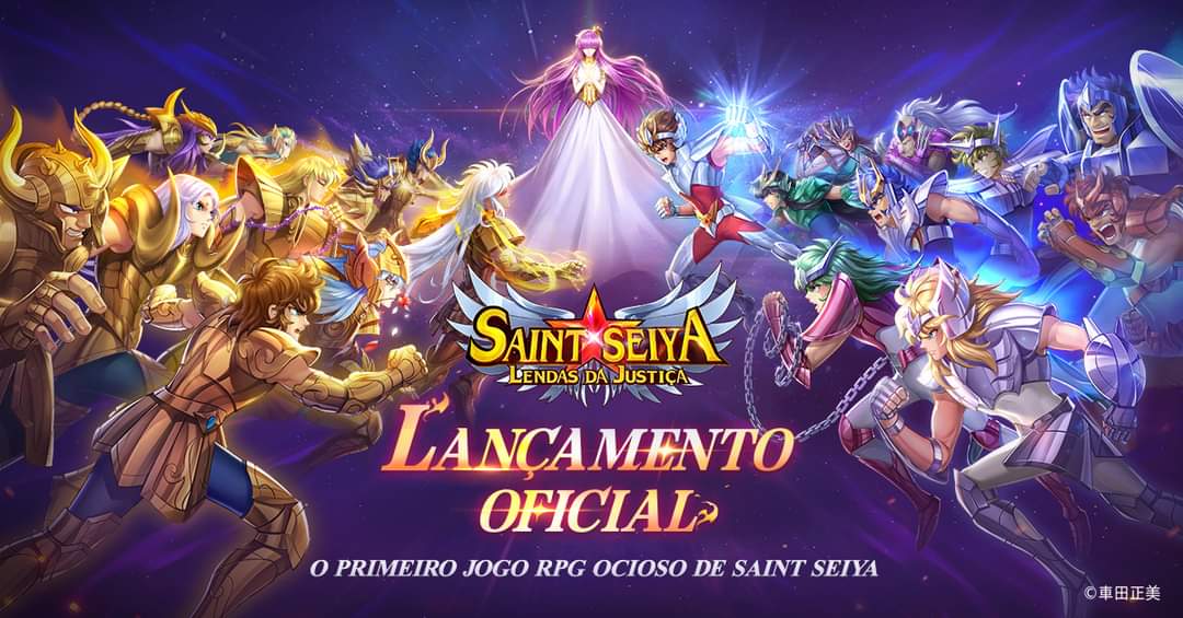 Saint Seiya: Lendas da Justiça foi lançado oficialmente no Ocidente.