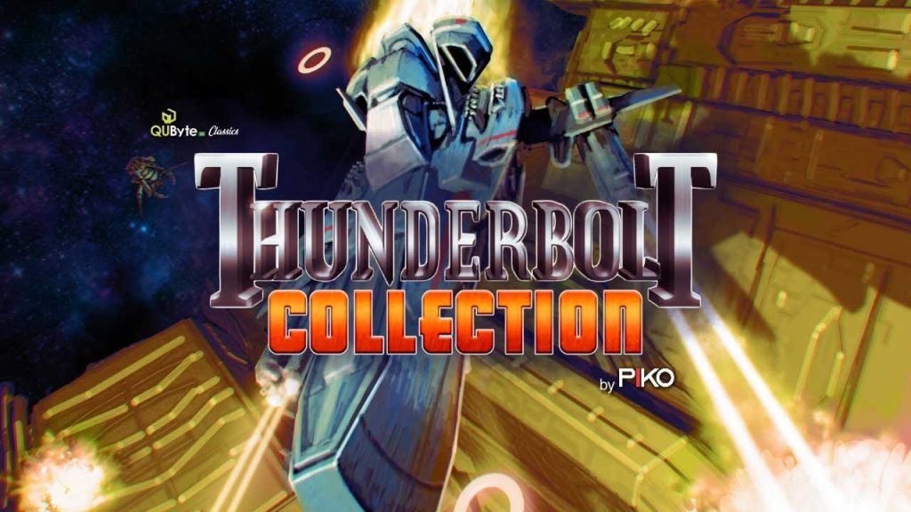 QUByte Classics: Thunderbolt Collection by PIKO movimentara as versões 8 e 16-bits do SHMUP de 1995 para o Nintendo Switch em agosto de 2022.