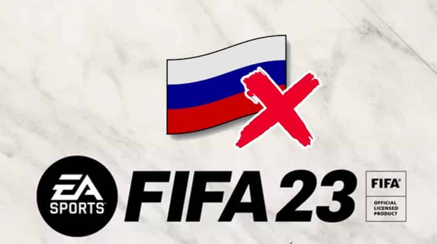 Times e seleção da Rússia continuarão banidos em FIFA 23.
