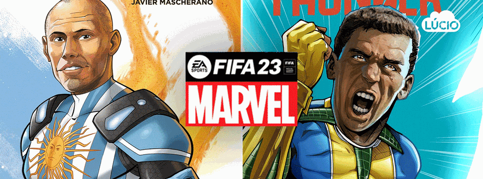 FIFA 23 revela novos FUT Heroes da Marvel com Lúcio, Mascherano e mais.