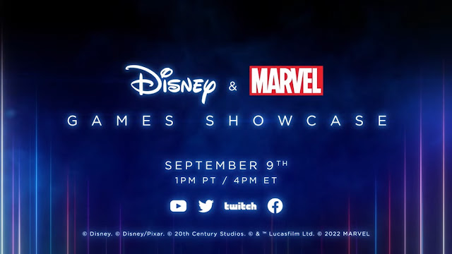 Disney e Marvel anunciam apresentação focada em games para setembro de 2022.