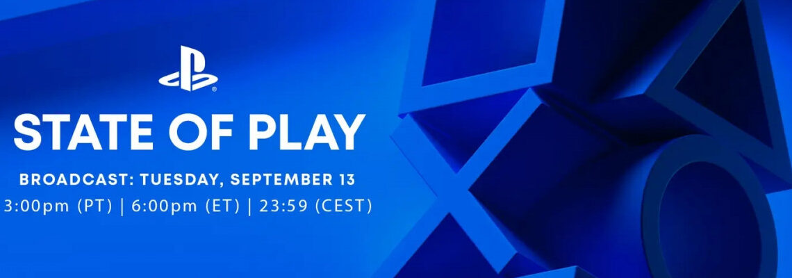 State of Play acontece amanhã (13 de setembro de 2022) com novidades de PlayStation 5, PlayStation4 e PlayStation VR2.