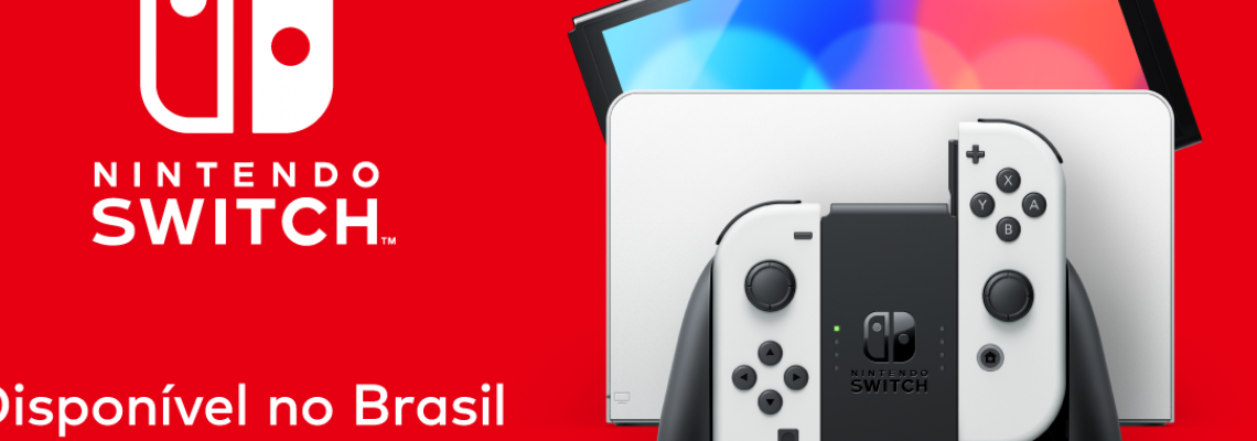 Nintendo Switch OLED será lançado no Brasil em 26 de setembro de 2022.