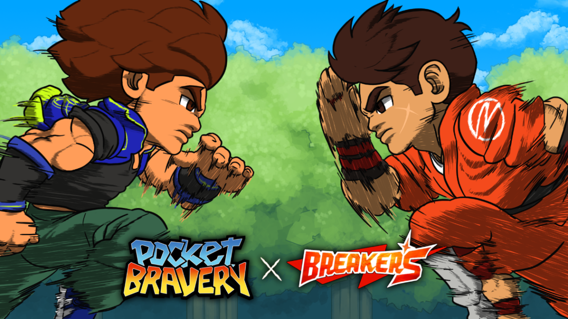 Crossover com a clássica franquia Breakers trará Sho Kamui como personagem jogável em Pocket Bravery.