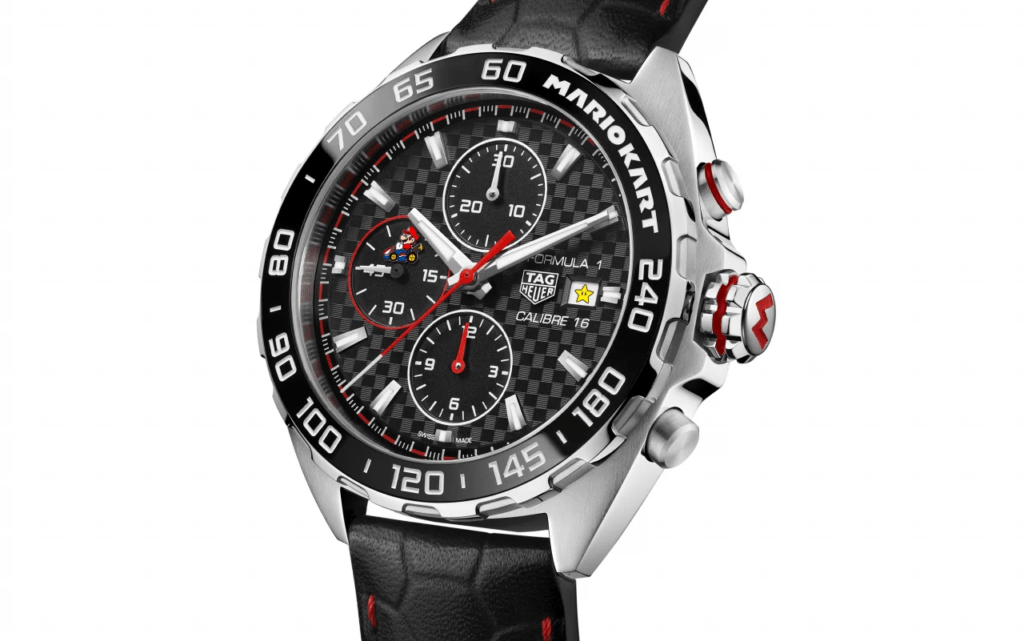 TAG Heuer confirma parceria com a Nintendo.
