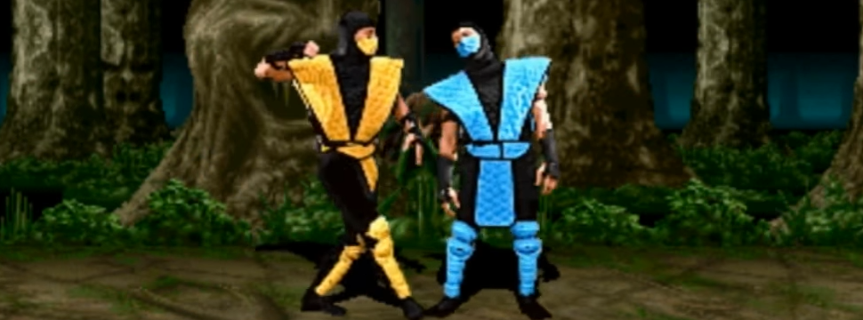 Encontra-se um jogo escondidas em Mortal Kombat 2.