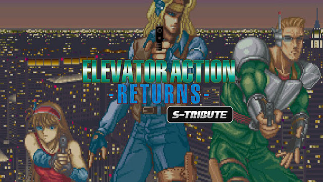 Elevator Action Returns S-Tribute será lançamento para Nintendo Switch, Xbox One, PlayStation 4 e PC  no dia 1º de dezembro de 2022.
