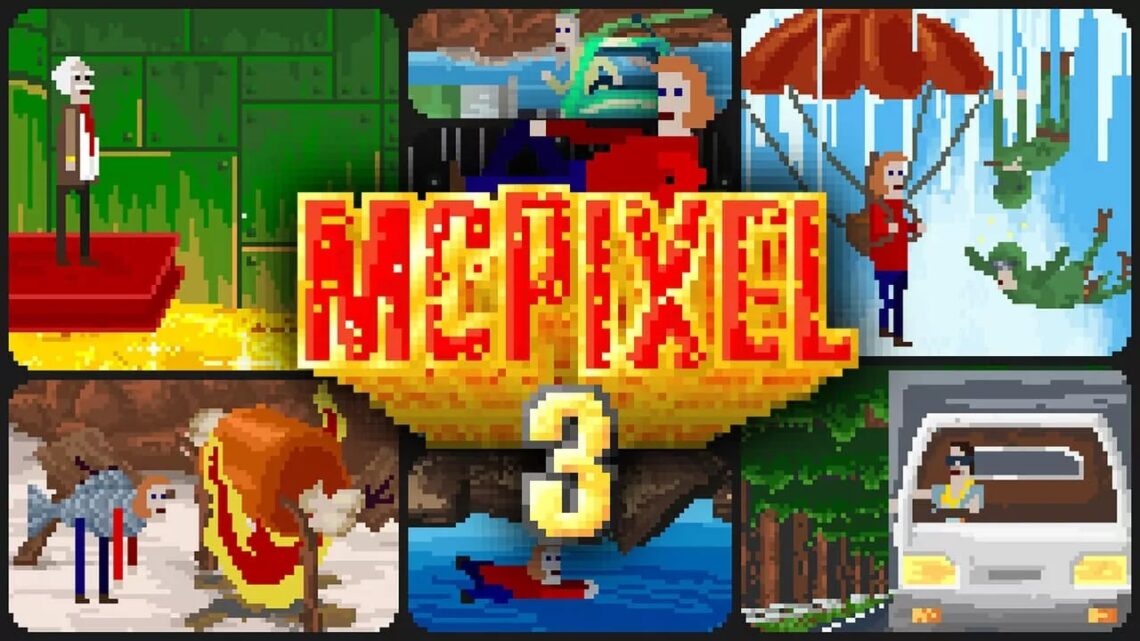McPixel 3 será lançado em 14 de novembro de 2022.