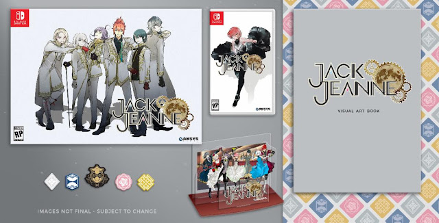 Jack Jeanne (Switch) será lançamento em junho de 2023; Aksys divulga detalhes das edições limitadas.