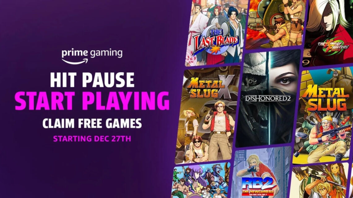 Amazon Games revela os jogos de Fim de Ano do Prime Gaming em SNK.