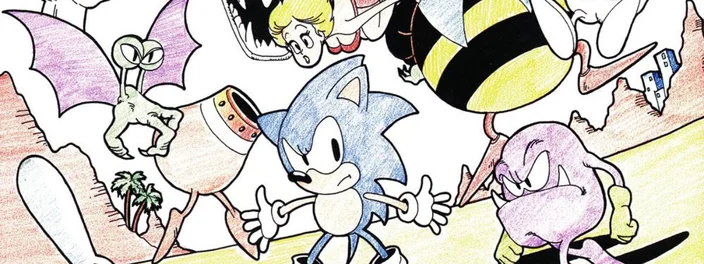 Artista que criou o Sonic revela conceito inicial em que herói era humano!