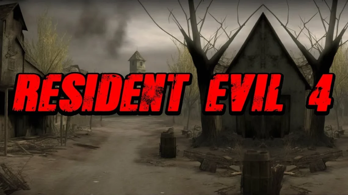 IA apresentação Resident Evil 4 como um filme de terror dos anos 80.