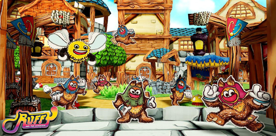 Feito à mão, Ruffy and the Riverside é um charmoso platformer 3D nos moldes da série Paper Mario.