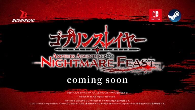 Goblin Slayer Another Adventurer: Nightmare Feast tem publisher e desenvolvedoras divulgadas.