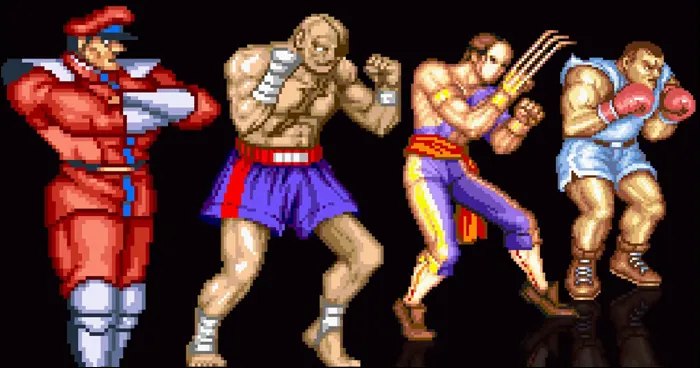 O que o compositor de combos Desk pode conseguir com as versões originais de M. Bison, Balrog, Vega e Sagat? Ah, tanta coisa.